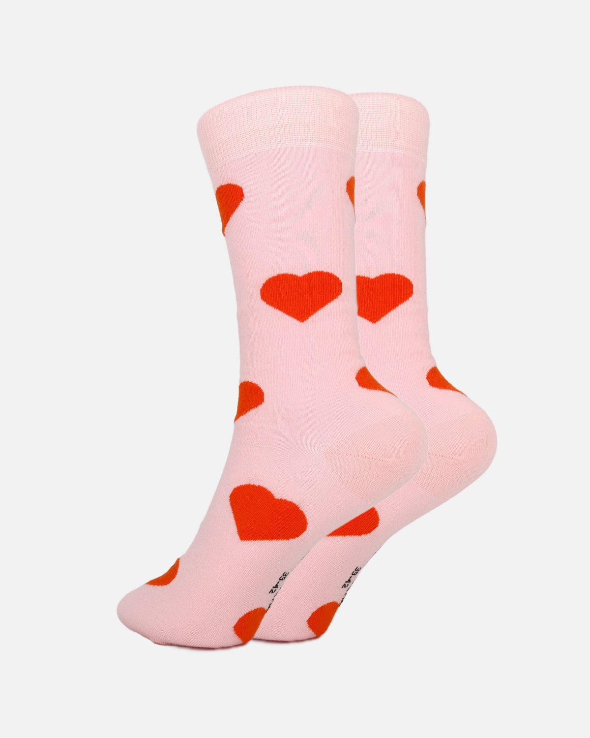 Herzchen Socken Rosa Orange