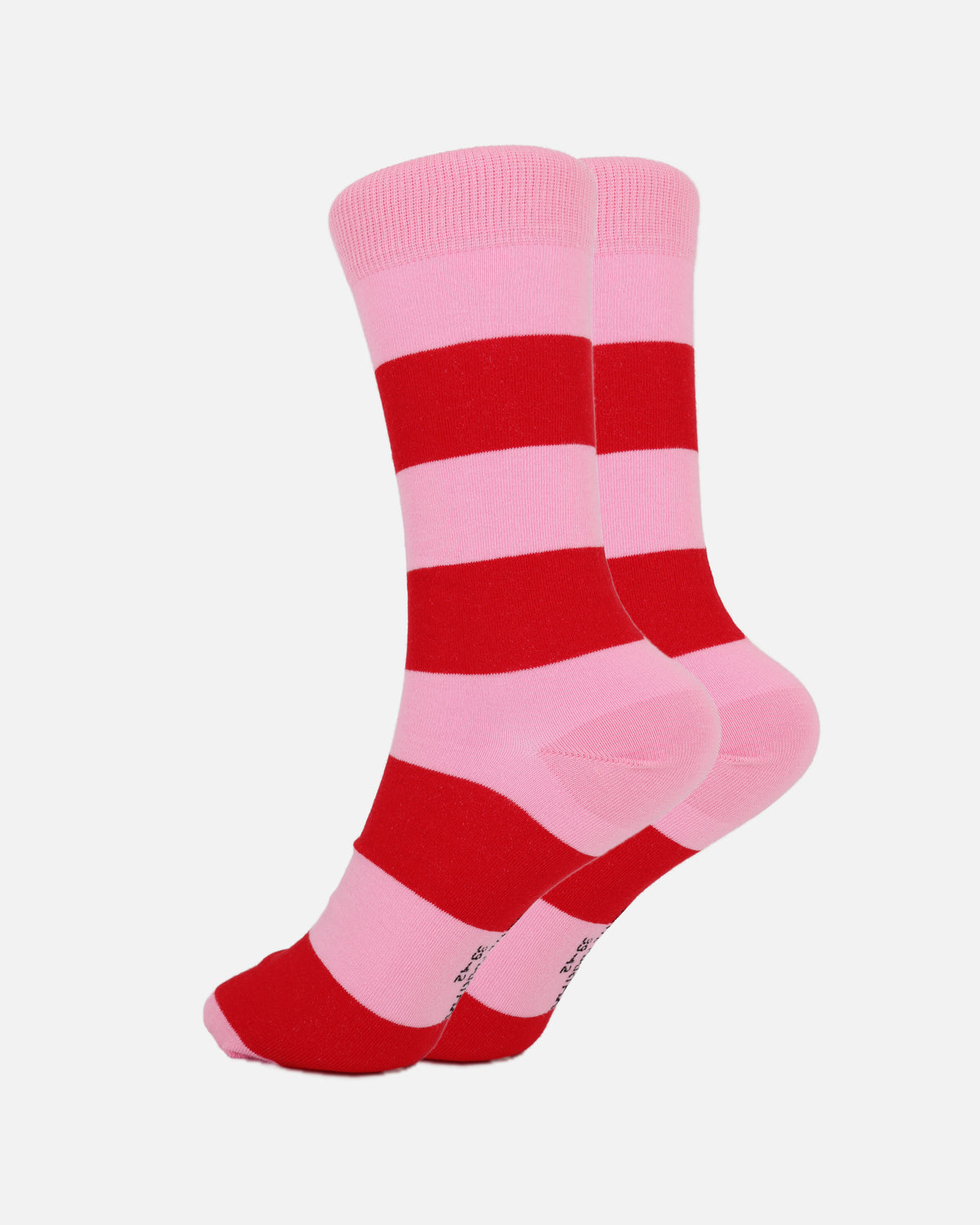 Streifen Socken Rosa Rot