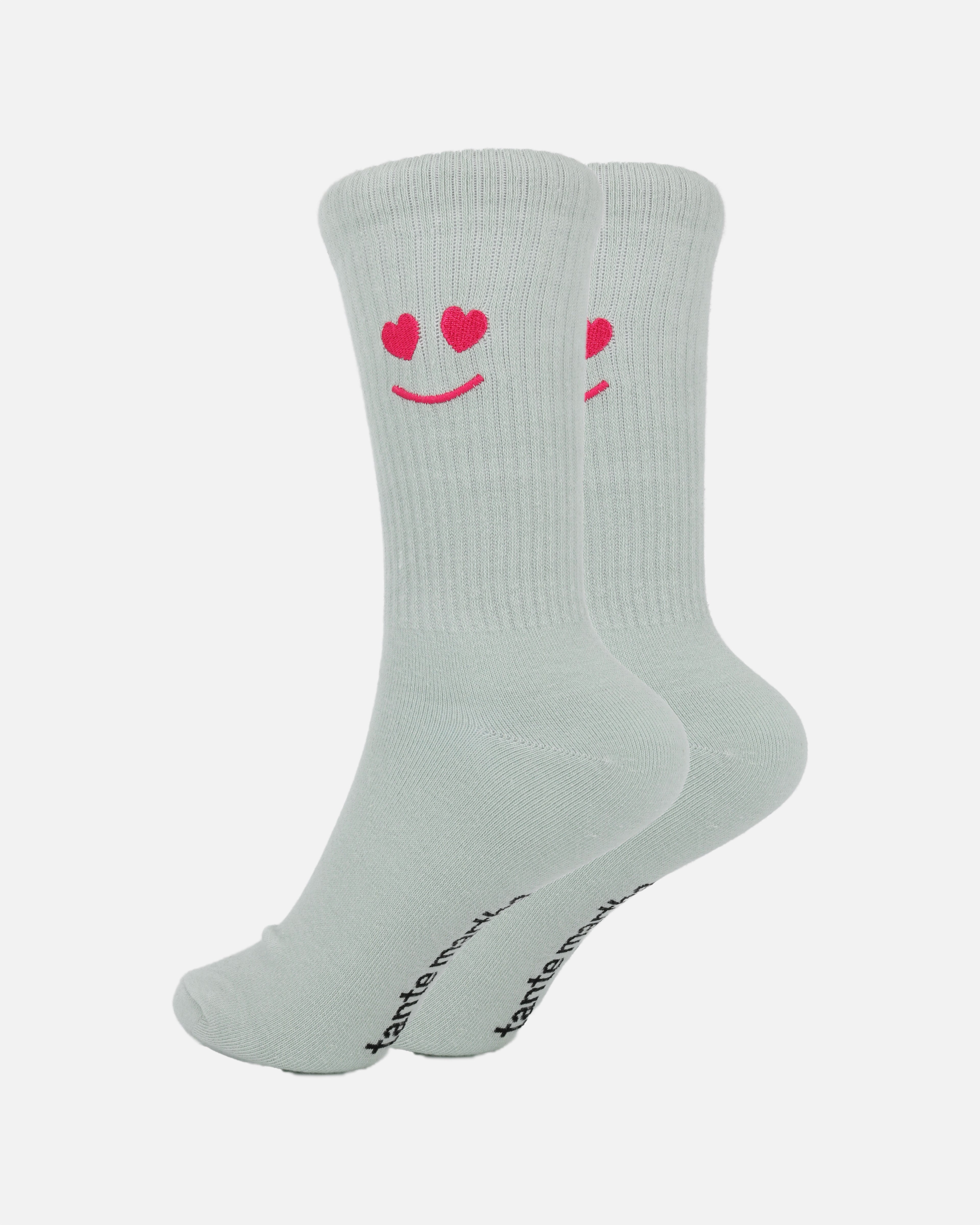 Smiley Socken Mint