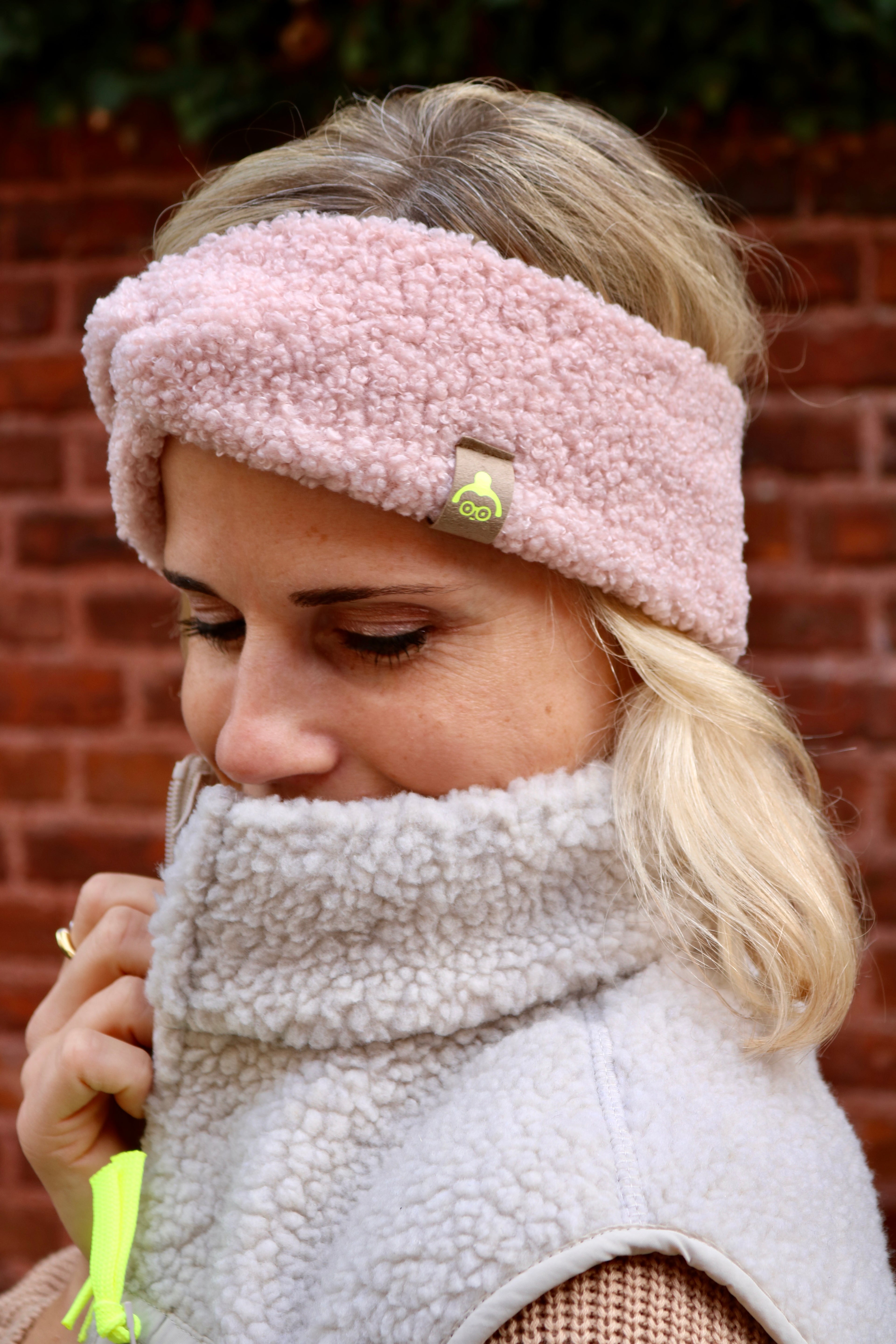 Stirnband Rosa