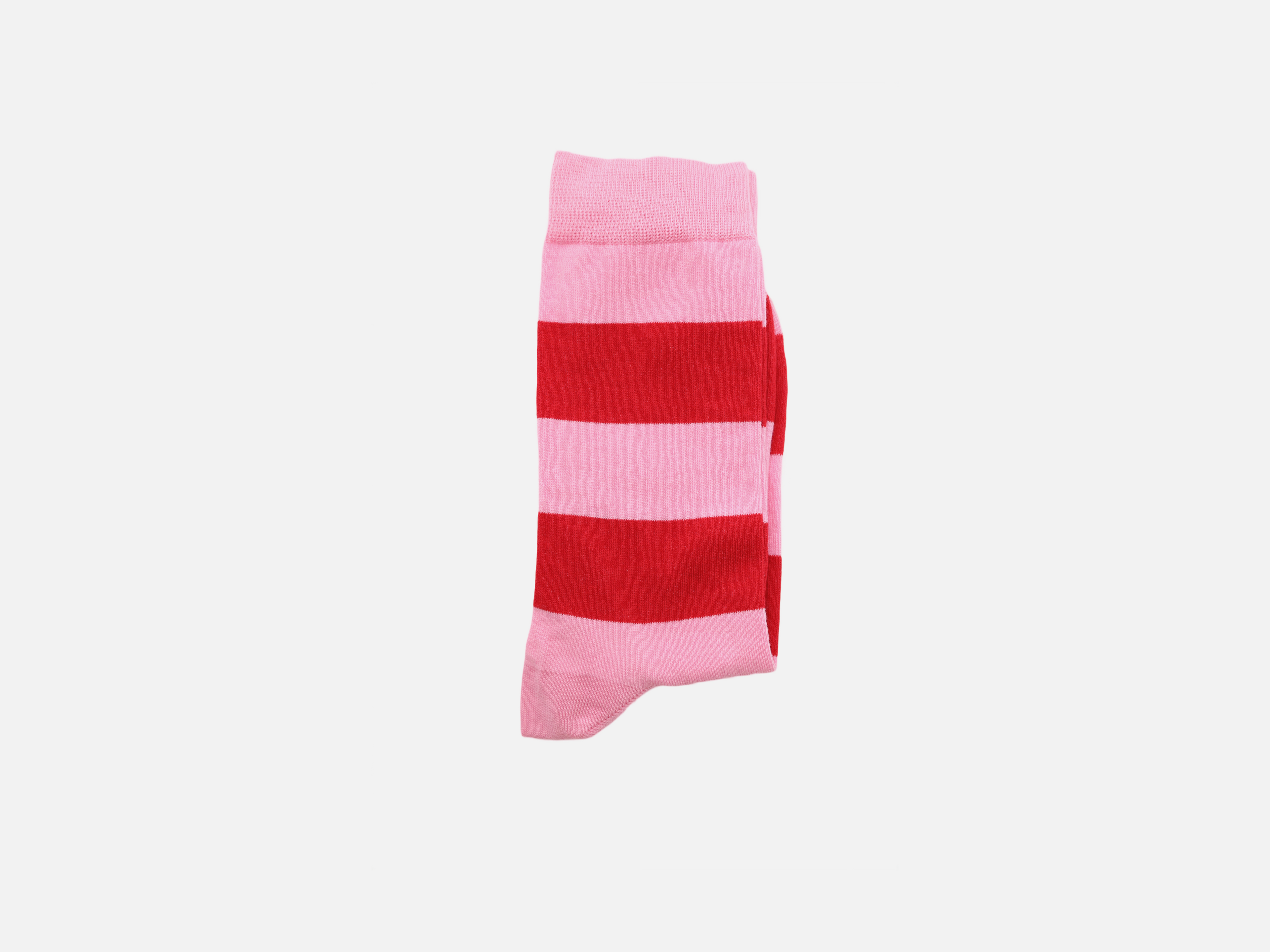 Streifen Socken Rosa Rot