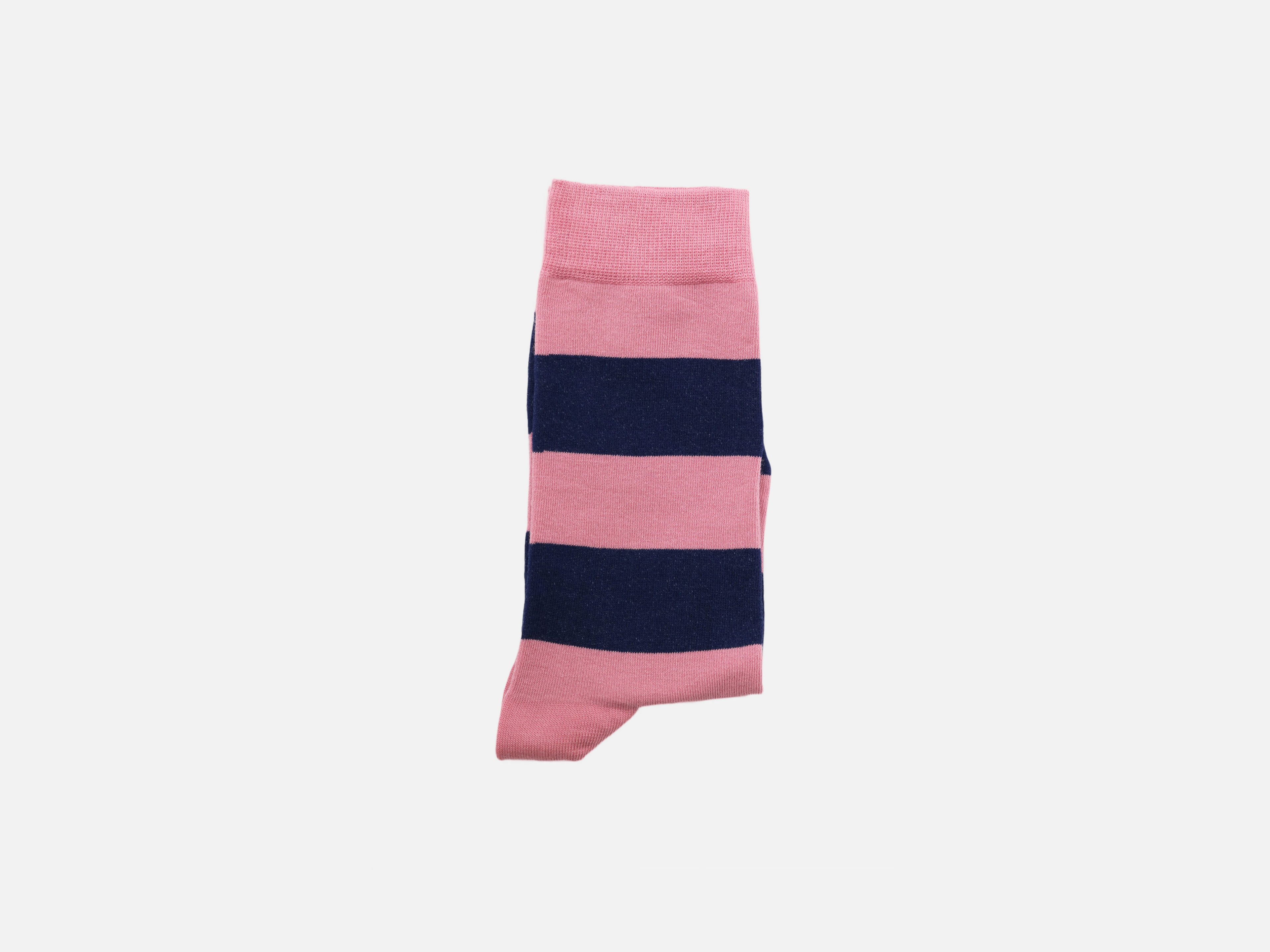Streifen Socken Rosa Blau