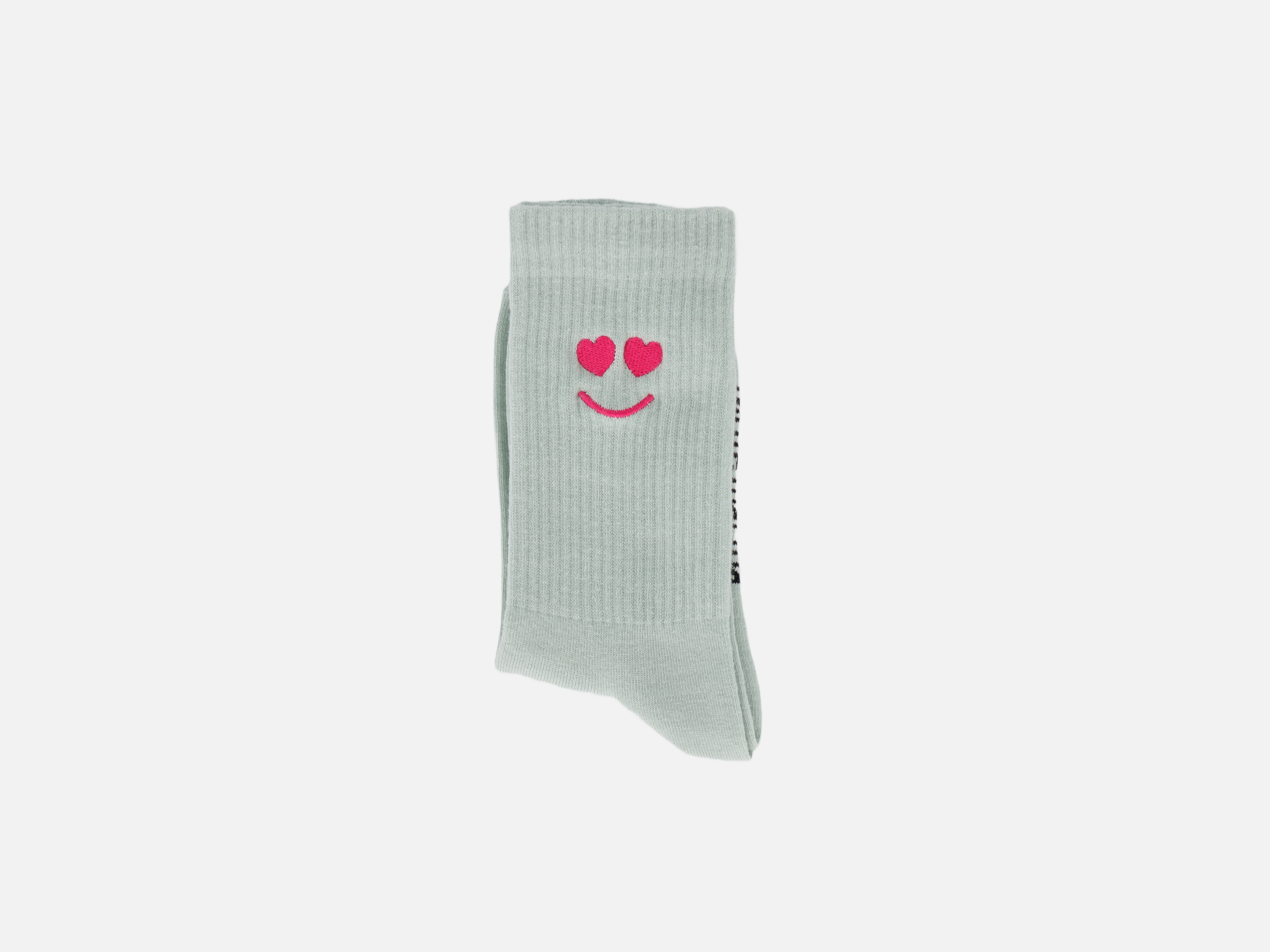 Smiley Socken Mint