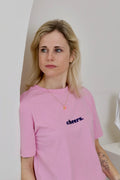 cheers Oversize T-Shirt Rosa