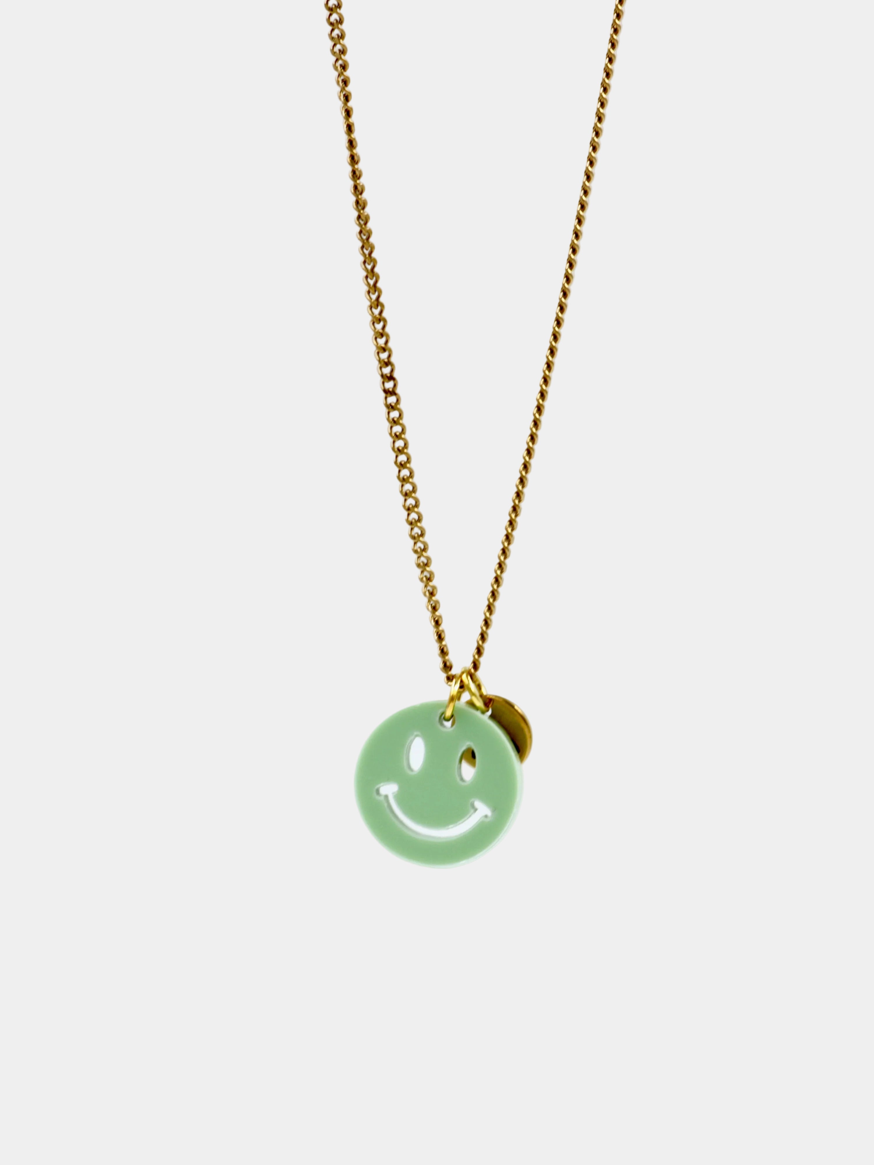 Smiley Kette – 18K vergoldeter Edelstahl