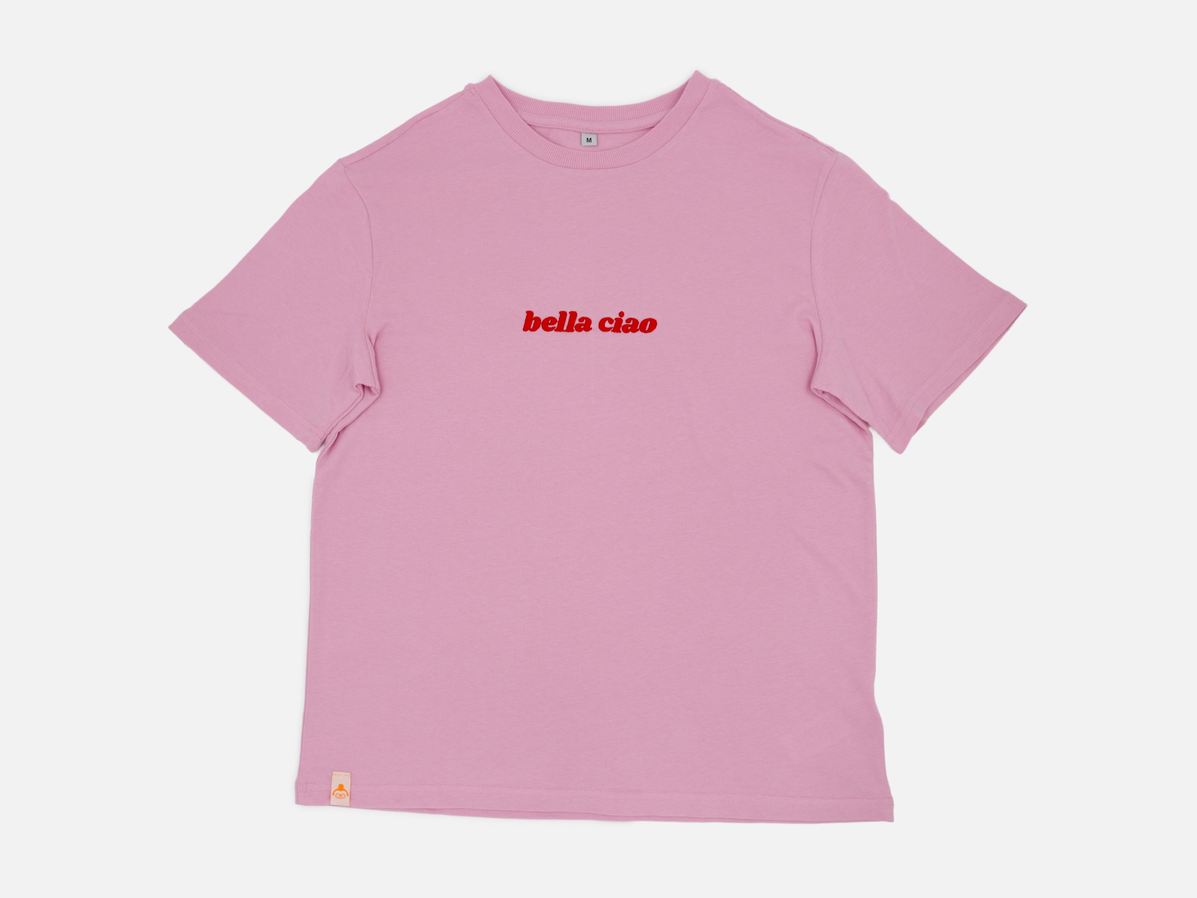 bella ciao T-Shirt Pink