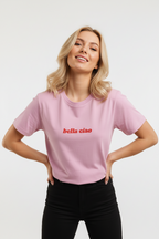 bella ciao T-Shirt Pink