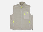 Teddy Weste Beige